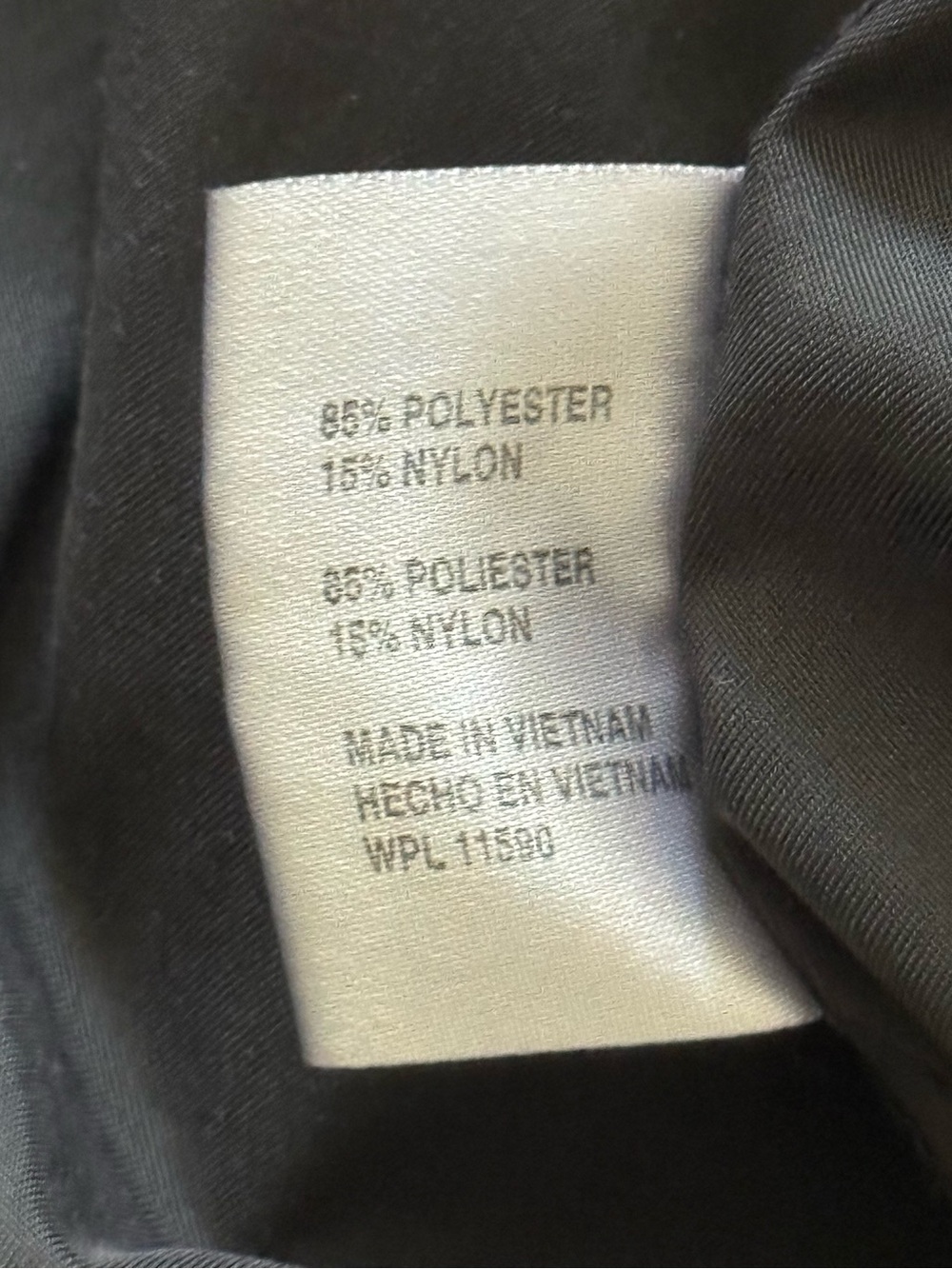 American Vintage Black Long Sleeve Button-Down Shirt - Picture 4 of 4